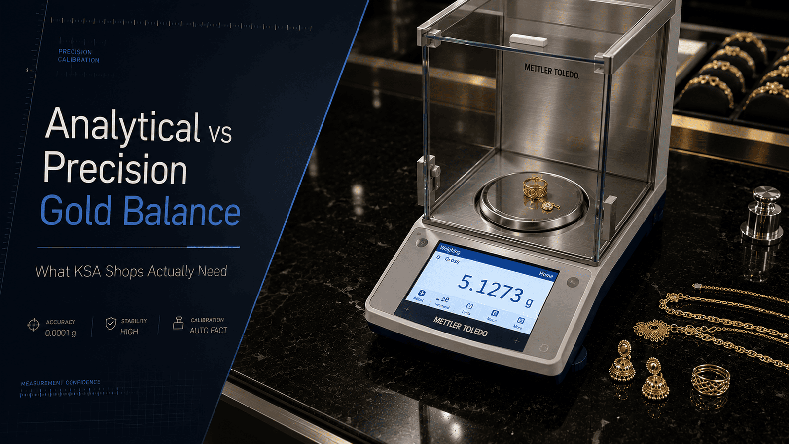 Analytical vs Precision Gold Balance for Shops: The Critical Choice Most KSA Dealers Get Wrong