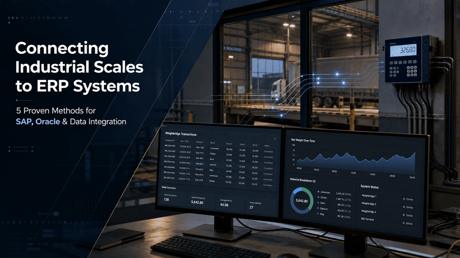 5 Proven Methods to Connect Industrial Scales to SAP, Oracle, and ERP Systems