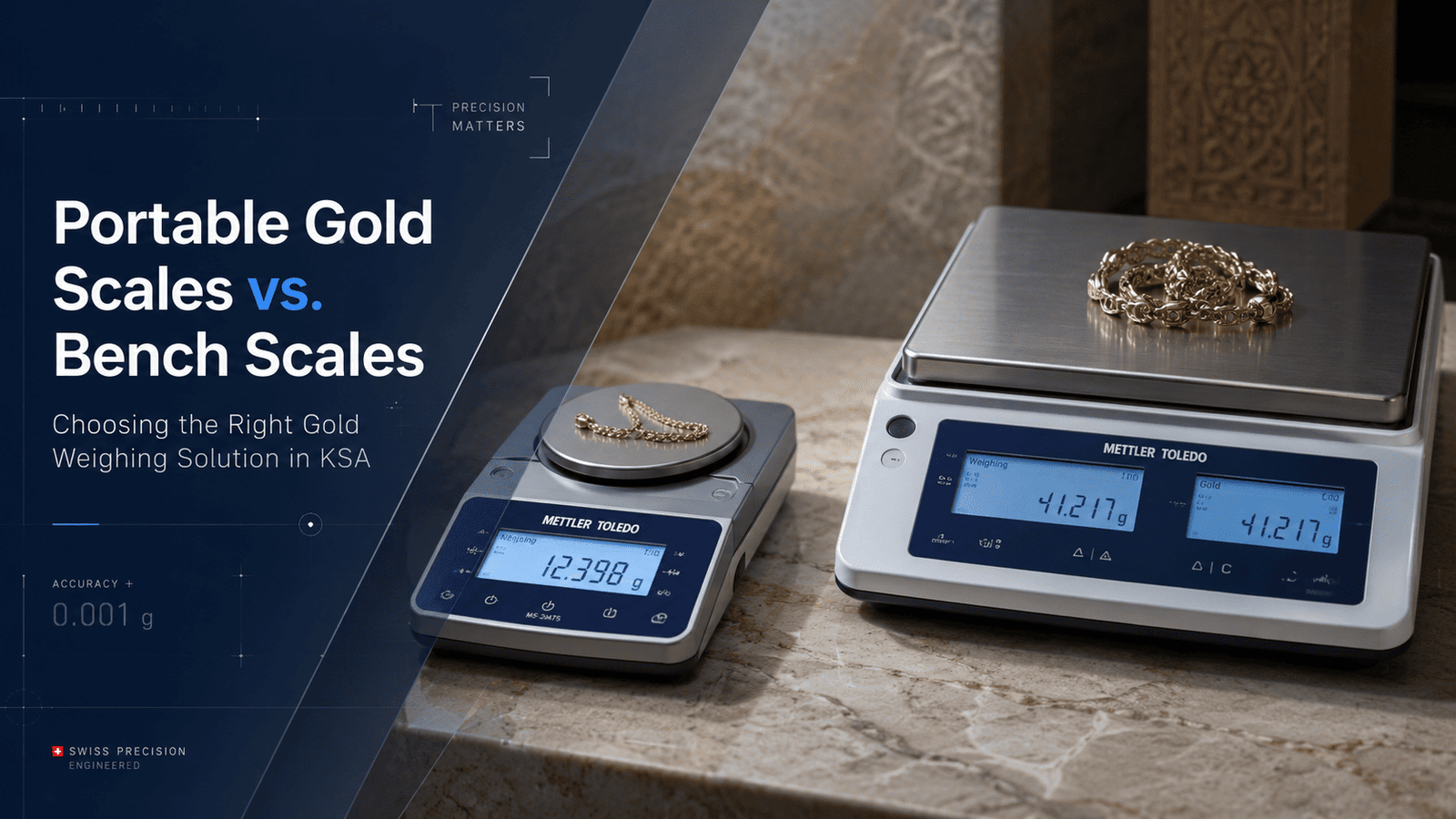 Portable Gold Scales vs. Bench Scales: 5 Proven Use Cases Every KSA Field Trader Must Know Before Buying