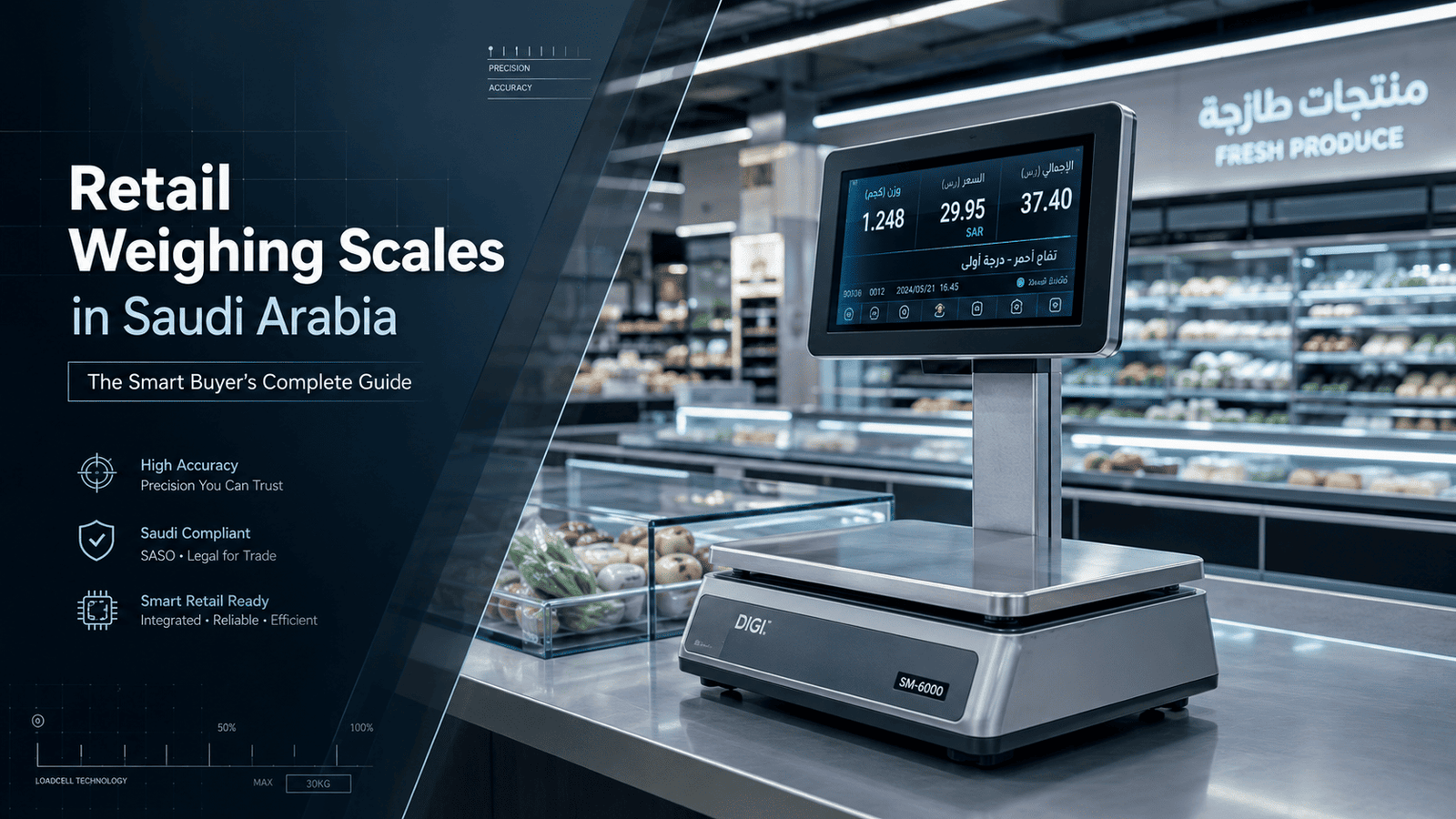 Retail Weighing Scales in Saudi Arabia: The Smart Buyer's Complete Guide