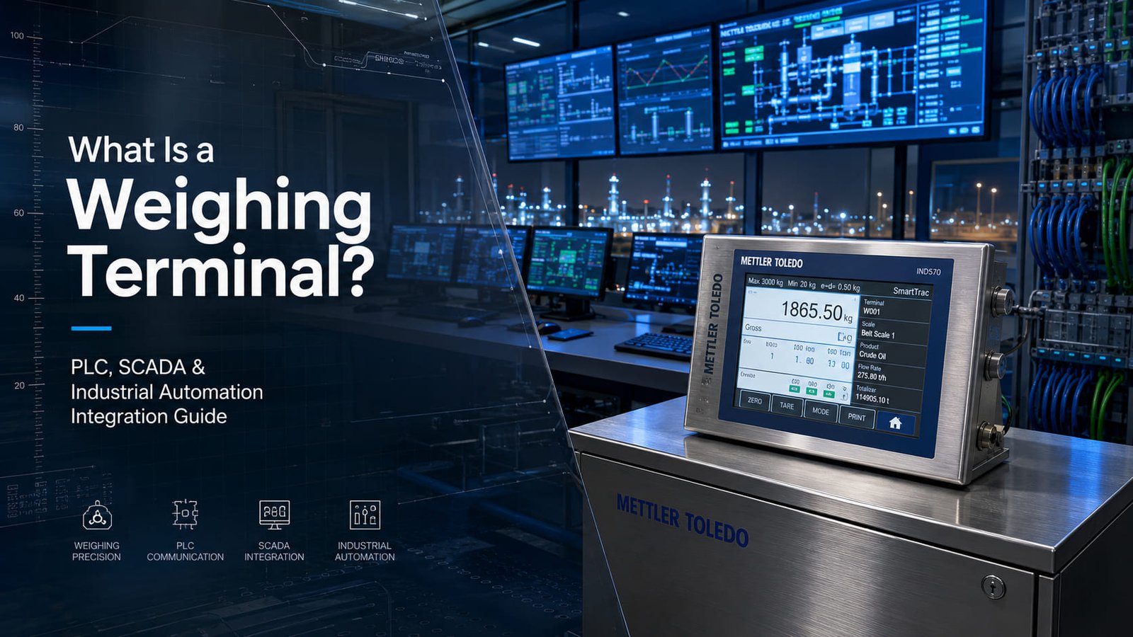 What Is a Weighing Terminal? PLC & SCADA Integration Guide