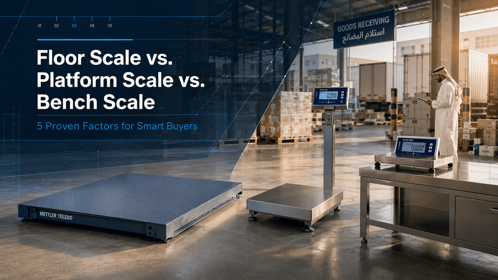 Floor Scale vs. Platform Scale vs. Bench Scale: 5 Proven Factors for Smart Industrial Buyers in Saudi Arabia